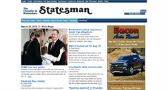Desktop Screenshot of c-bstatesman.com